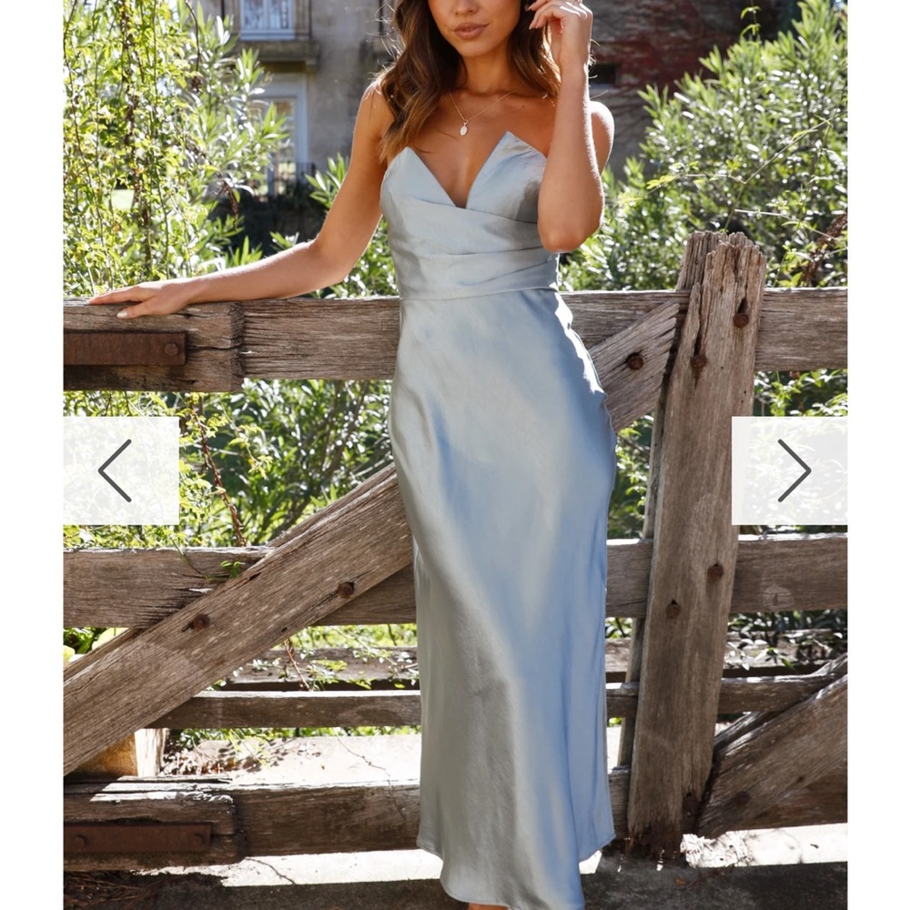 Valerie Maxi Dress - Blue